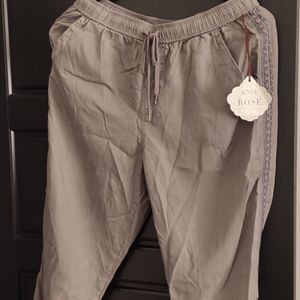 Knox Rose Casual Tencel Jogger - Size Medium
